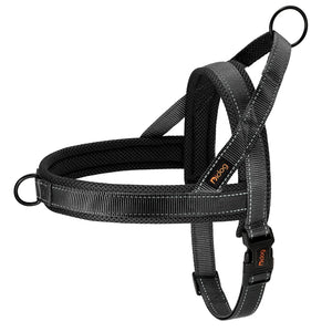 Warm Dog Harness Vest Winter Dog Soft Padded Pet Training Vests Adjustable Bulldog Pug
