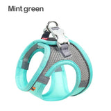 Kimpets Dog Harness Clothes Vest Chest Collars Rope Dogs Reflective Breathable Adjustable Outdoor Pet Supplies