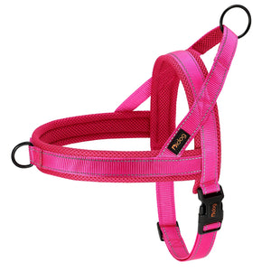 Warm Dog Harness Vest Winter Dog Soft Padded Pet Training Vests Adjustable Bulldog Pug