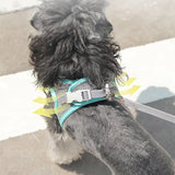 Kimpets Dog Harness Clothes Vest Chest Collars Rope Dogs Reflective Breathable Adjustable Outdoor Pet Supplies