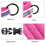 Warm Dog Harness Vest Winter Dog Soft Padded Pet Training Vests Adjustable Bulldog Pug
