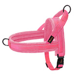 Warm Dog Harness Vest Winter Dog Soft Padded Pet Training Vests Adjustable Bulldog Pug