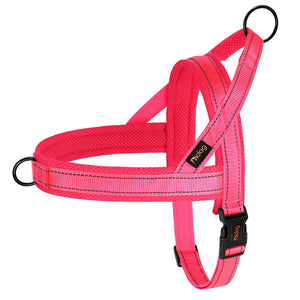 Warm Dog Harness Vest Winter Dog Soft Padded Pet Training Vests Adjustable Bulldog Pug