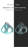 Kimpets Dog Harness Clothes Vest Chest Collars Rope Dogs Reflective Breathable Adjustable Outdoor Pet Supplies