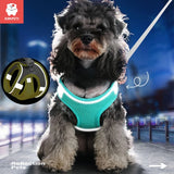 Kimpets Dog Harness Clothes Vest Chest Collars Rope Dogs Reflective Breathable Adjustable Outdoor Pet Supplies