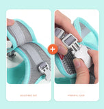 Kimpets Dog Harness Clothes Vest Chest Collars Rope Dogs Reflective Breathable Adjustable Outdoor Pet Supplies